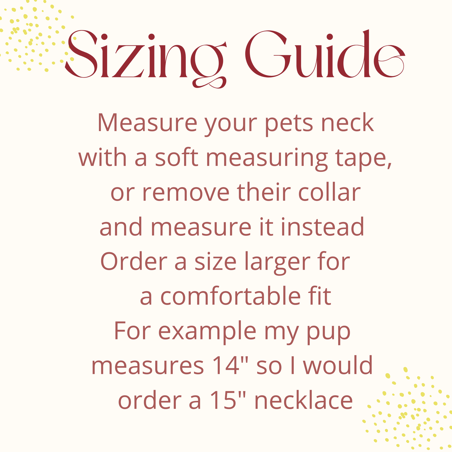 Paw Passion Dog Necklace - Assorted Sizes
