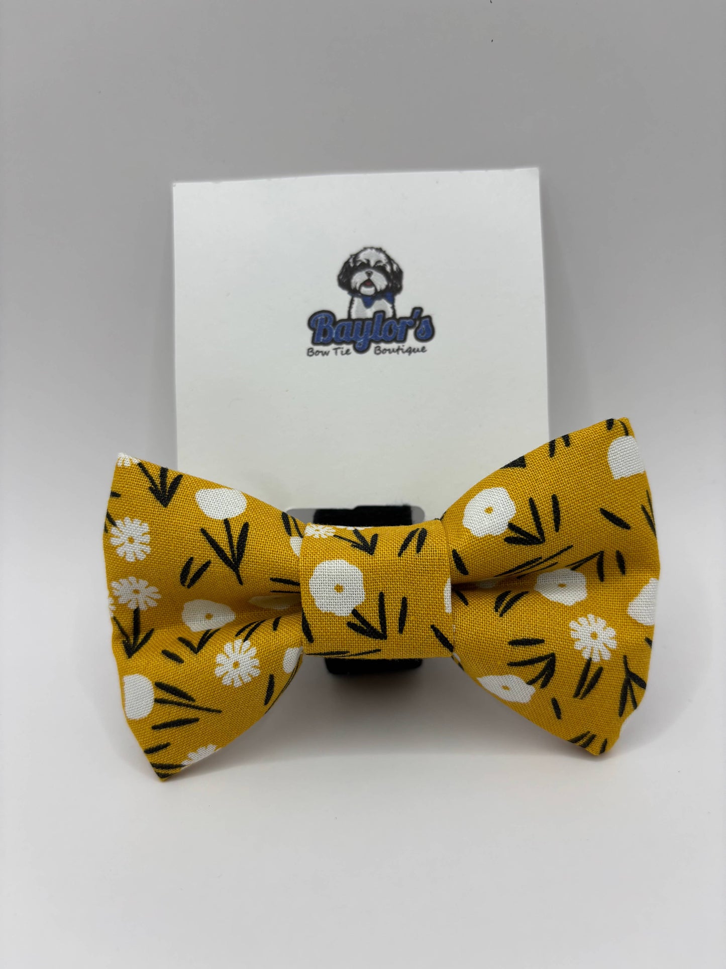Floral Dog Bow Tie