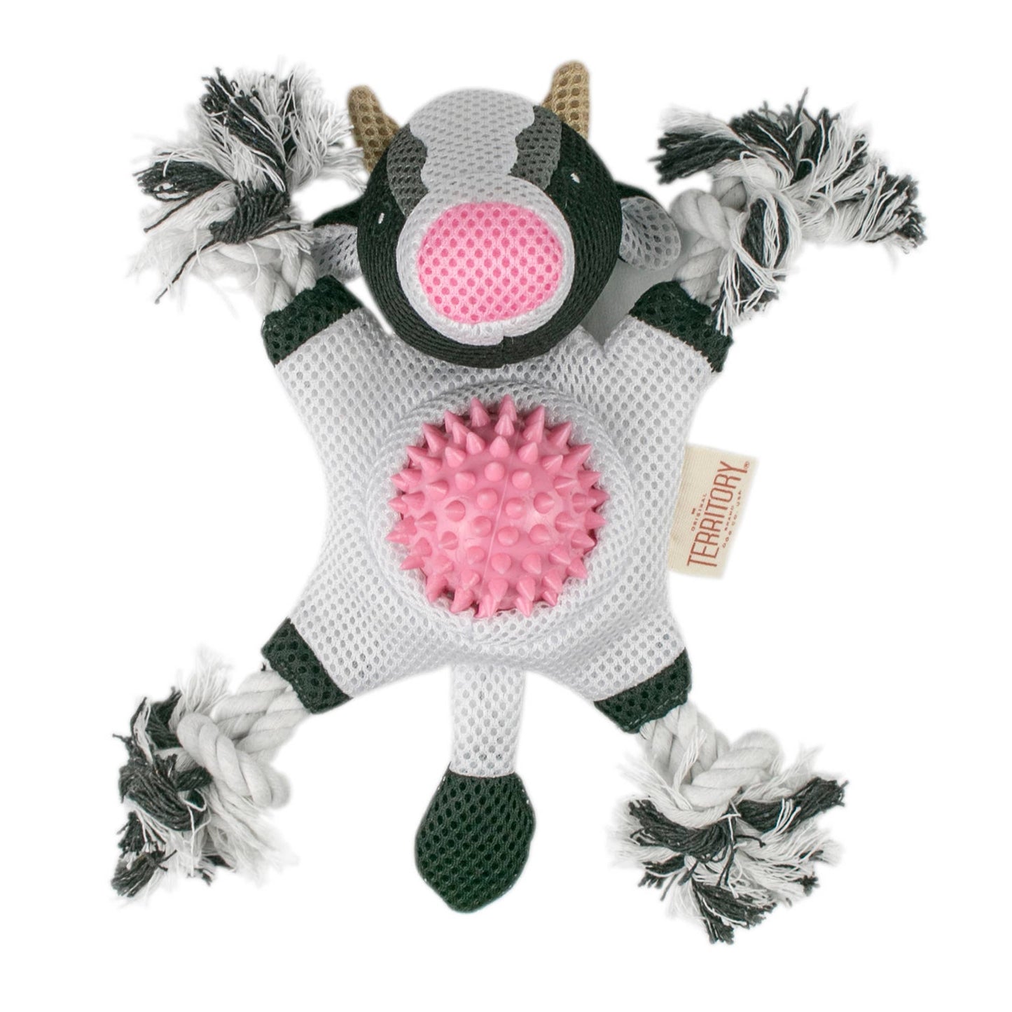 Farm Friends Cow 2-in-1 Dog Toy