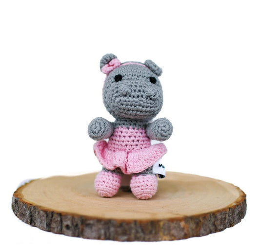 Hannah the Hippo Dog Toy