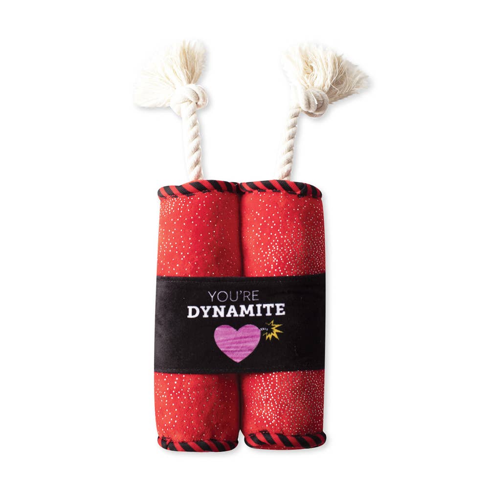 You're Dynamite Plush Dog Toy