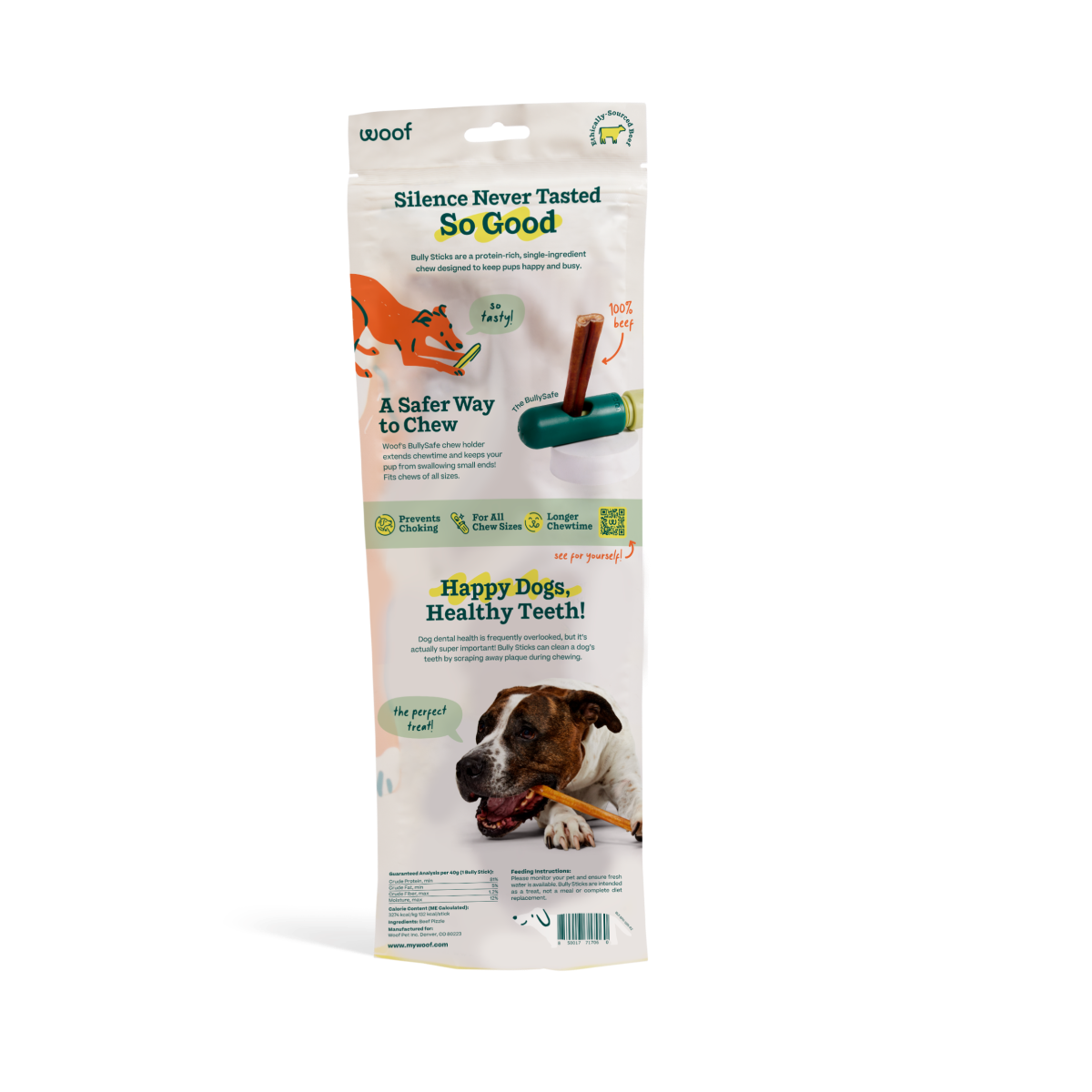 BullySafe Chews - BullySticks Beef