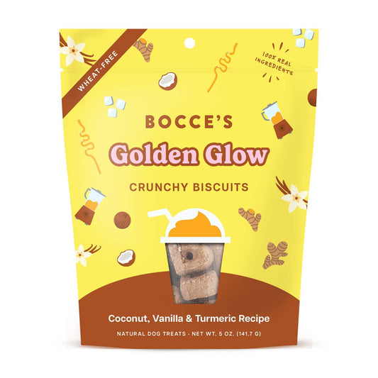 Bocce's Bakery Golden Glow Crunchy Biscuits 5oz