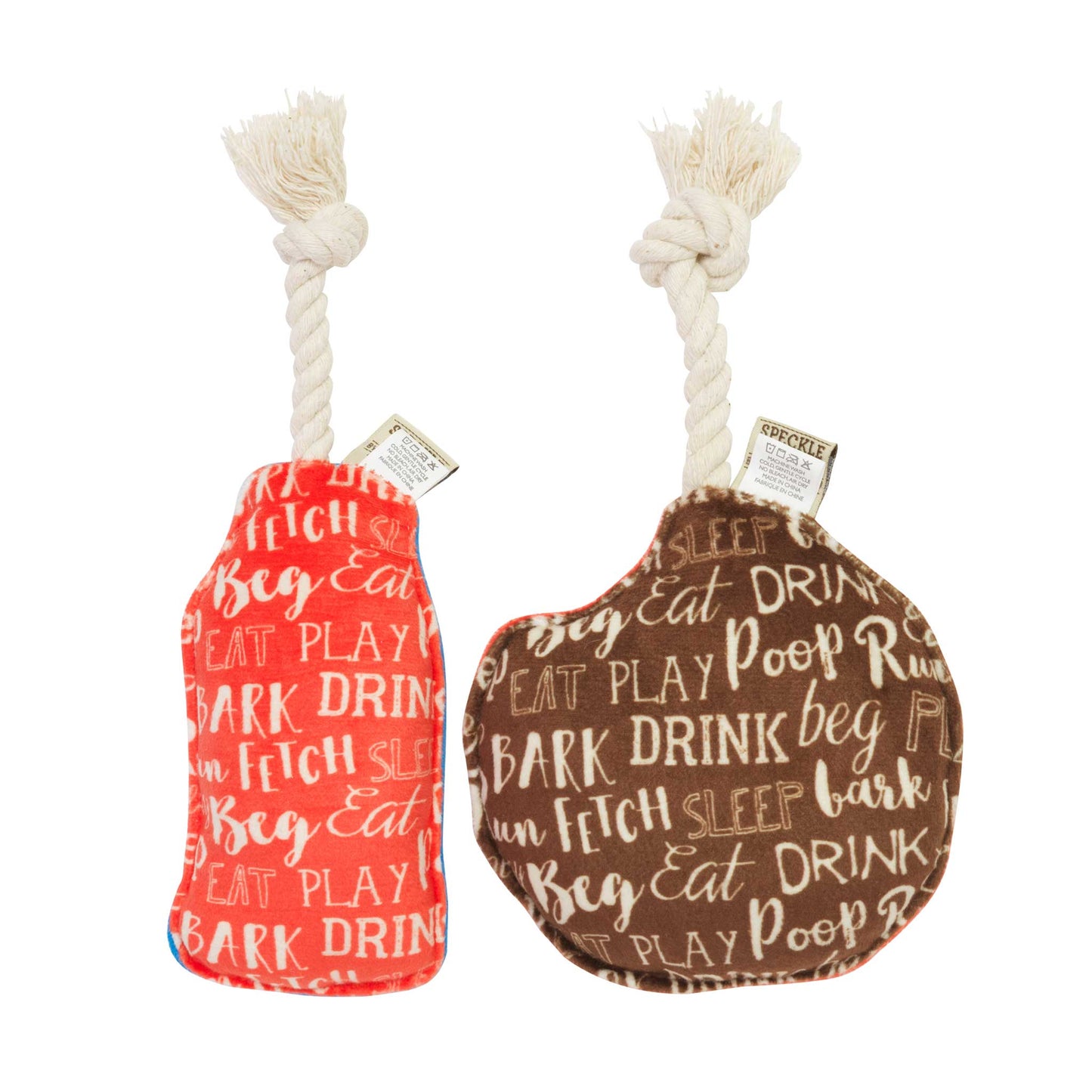 Mini Dog Toy Set - Cookie & Milk