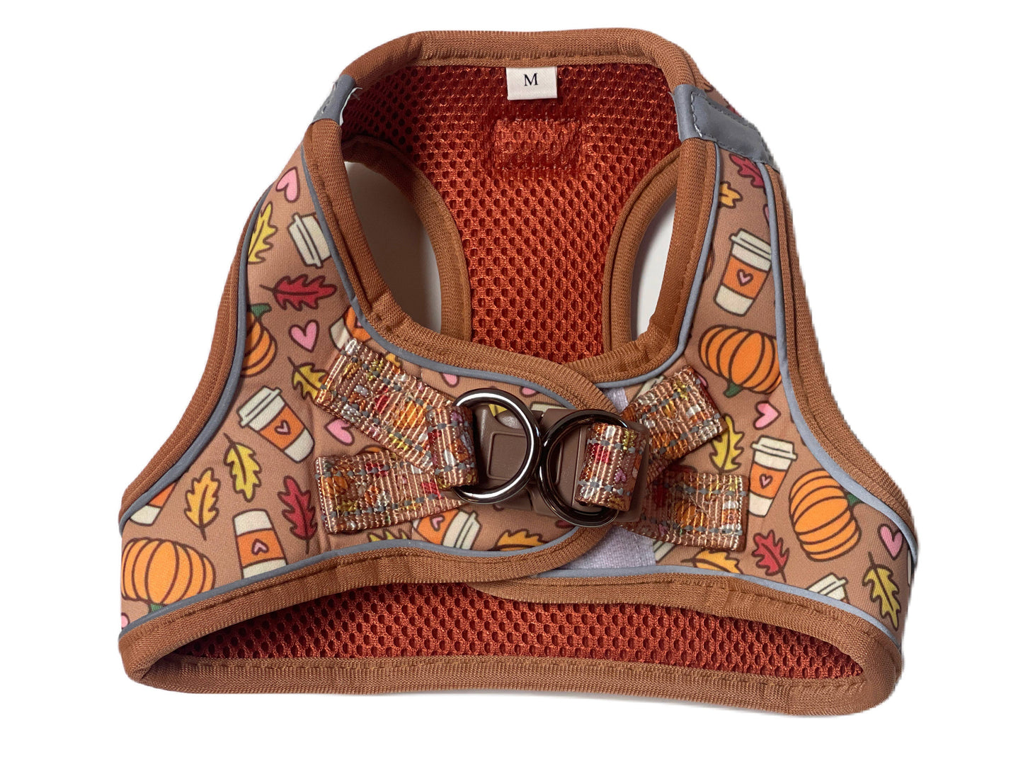 Pumpkin Spice Dog Harness