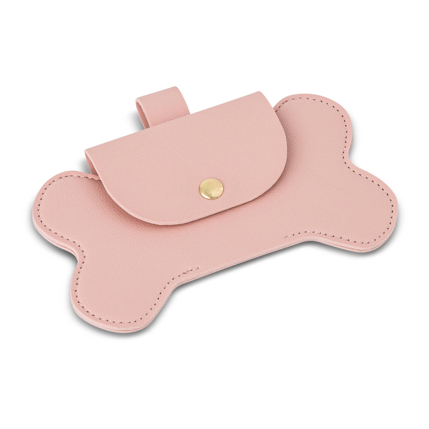 Dog Bone Waste Bag Holder-Pink