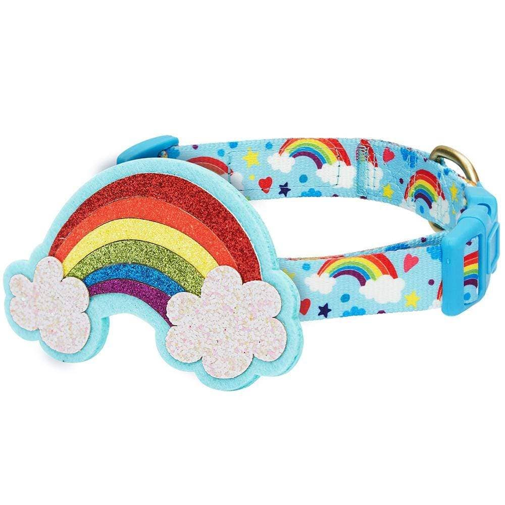 Perfect Rainbow Dog Collar