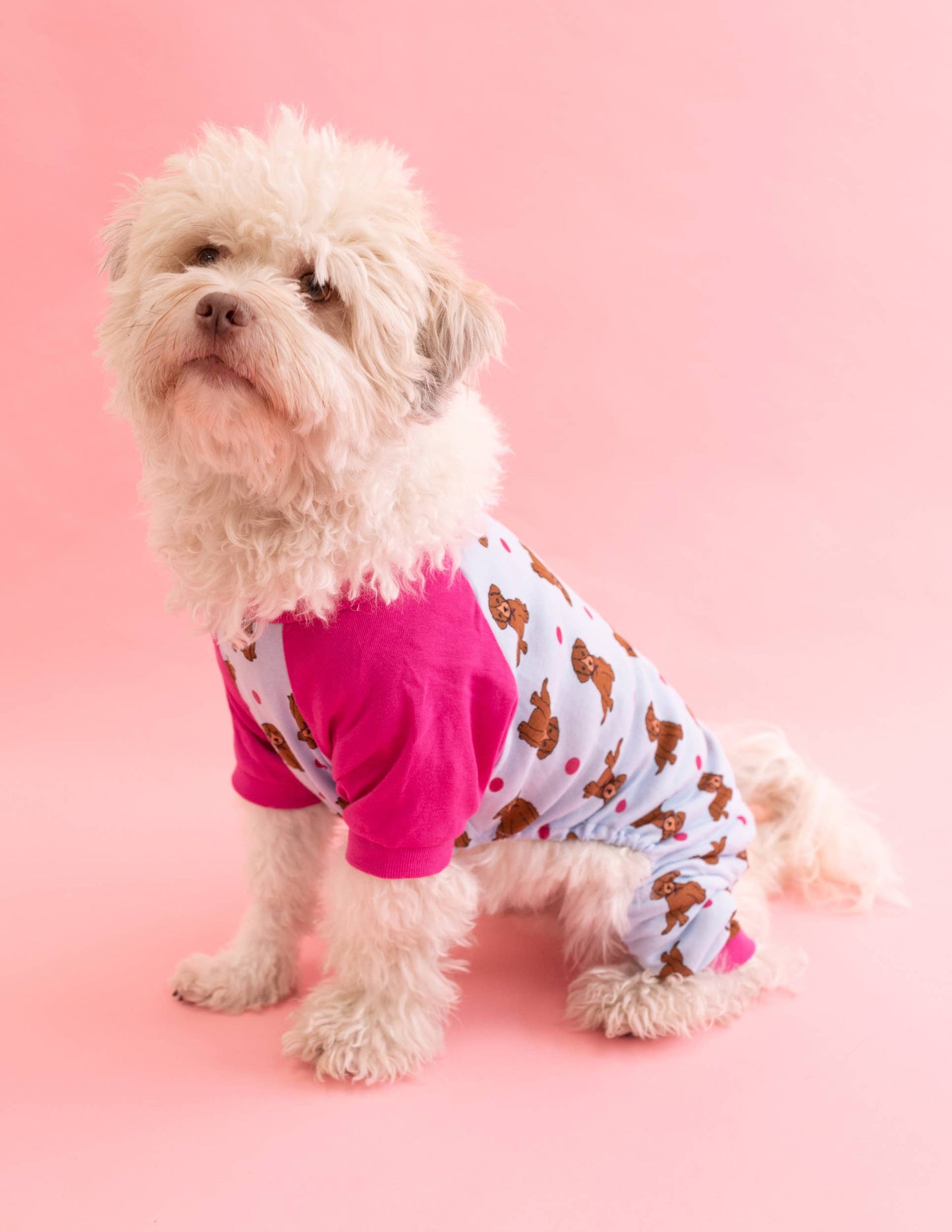 Dog Cotton Pajamas - Puppy