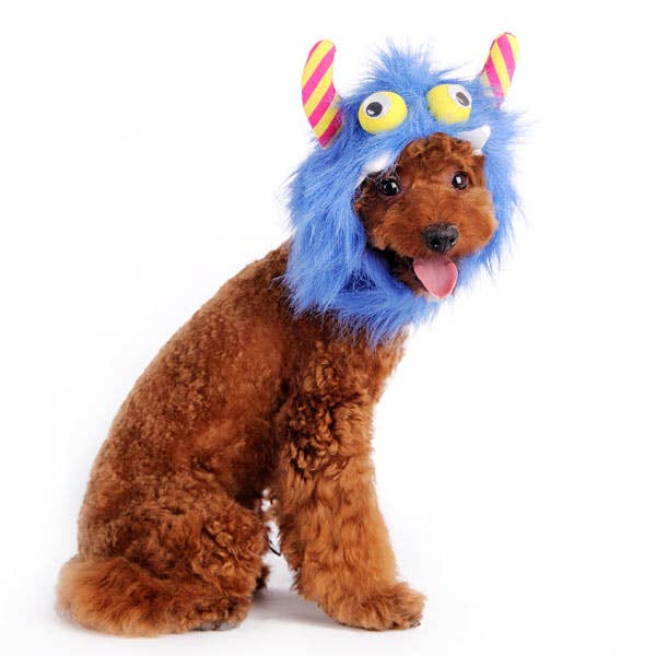Gorro de monstruo peludo (colores surtidos)