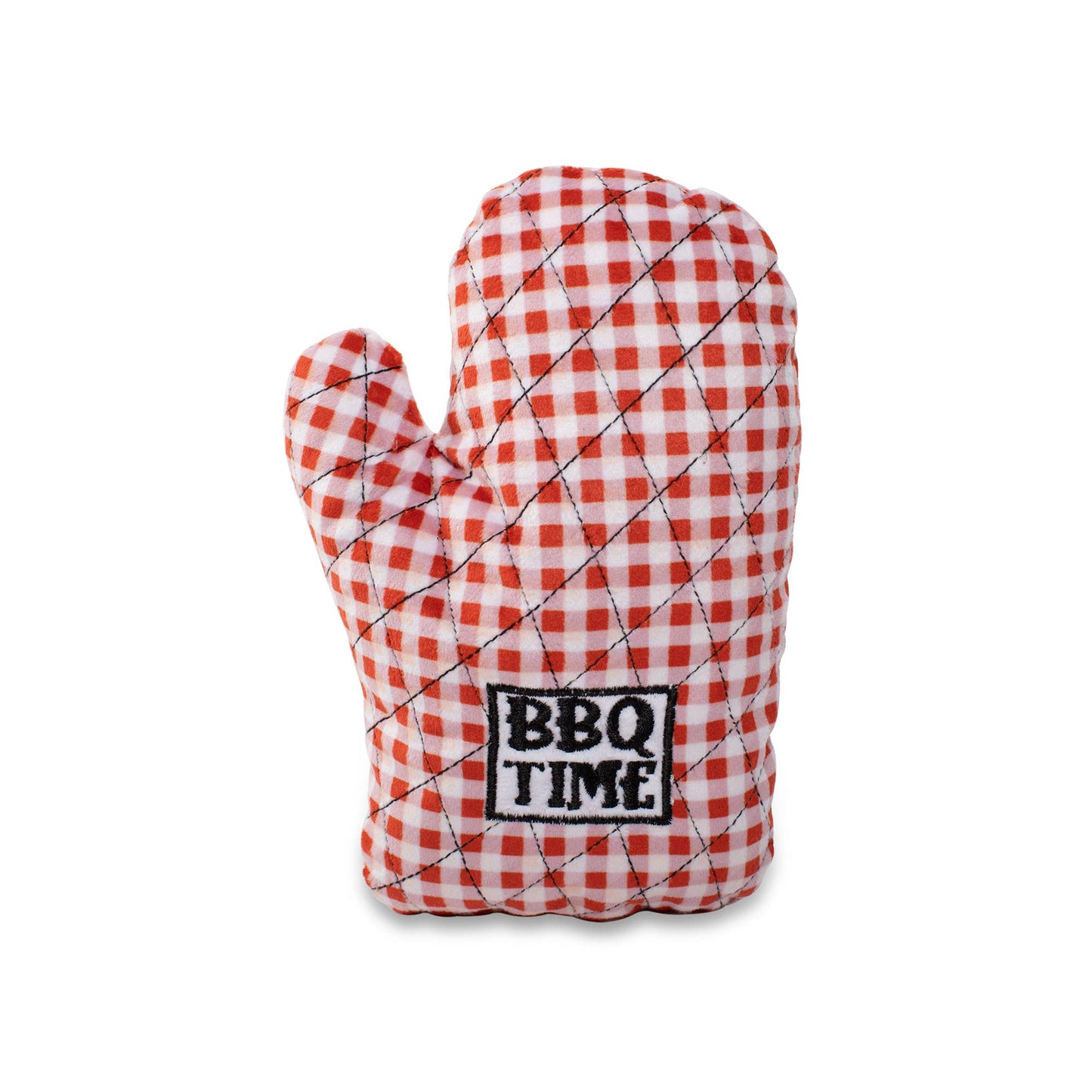 No puedes tocar este juguete de peluche para perros