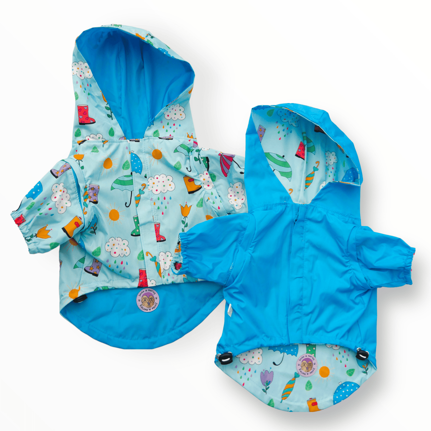 Chubasquero reversible para perros Showers