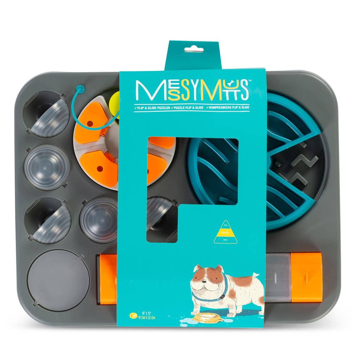 Rompecabezas Flip'n Slide de Messy Mutts