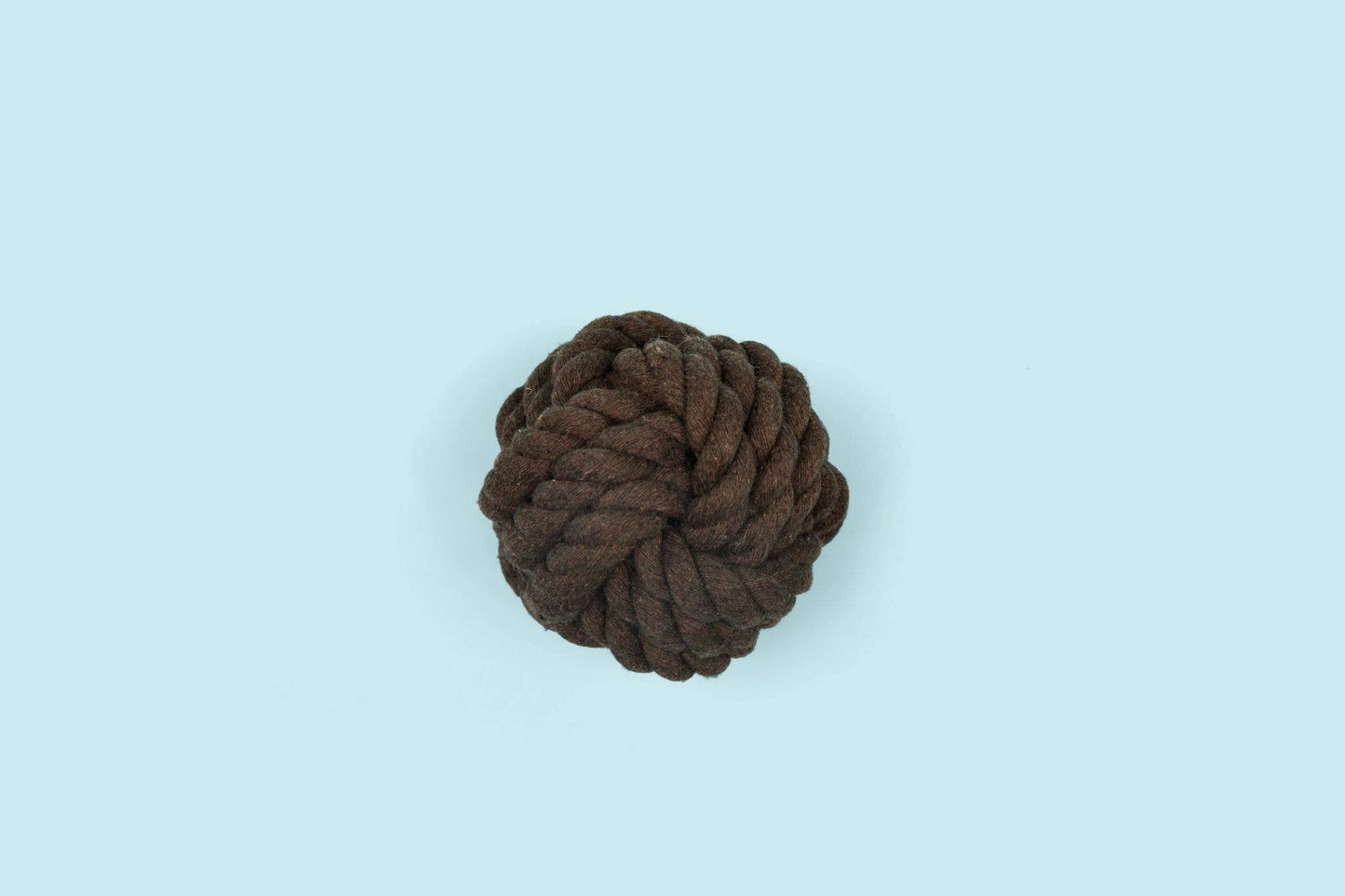 Rope Ball Tug Toy for Dogs - Coffee