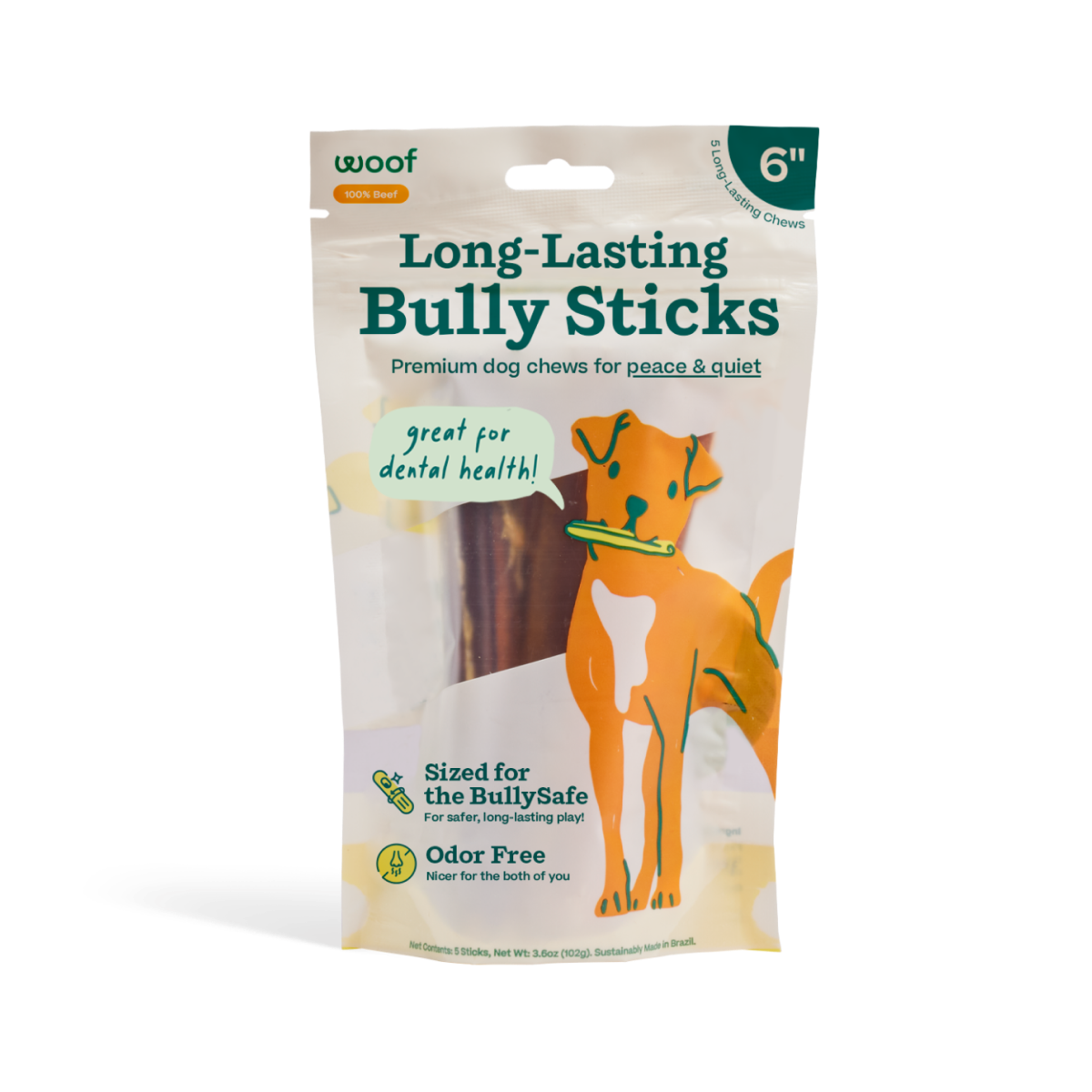 BullySafe Chews - BullySticks Beef