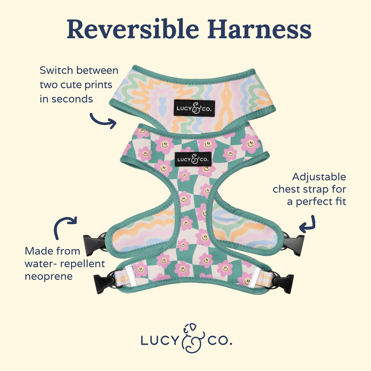 Just Chill Reversible Dog Harness