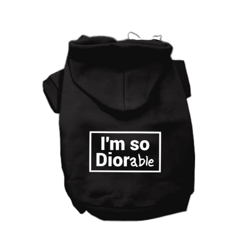 Sudadera con capucha para perro DIOR-able (colores surtidos)