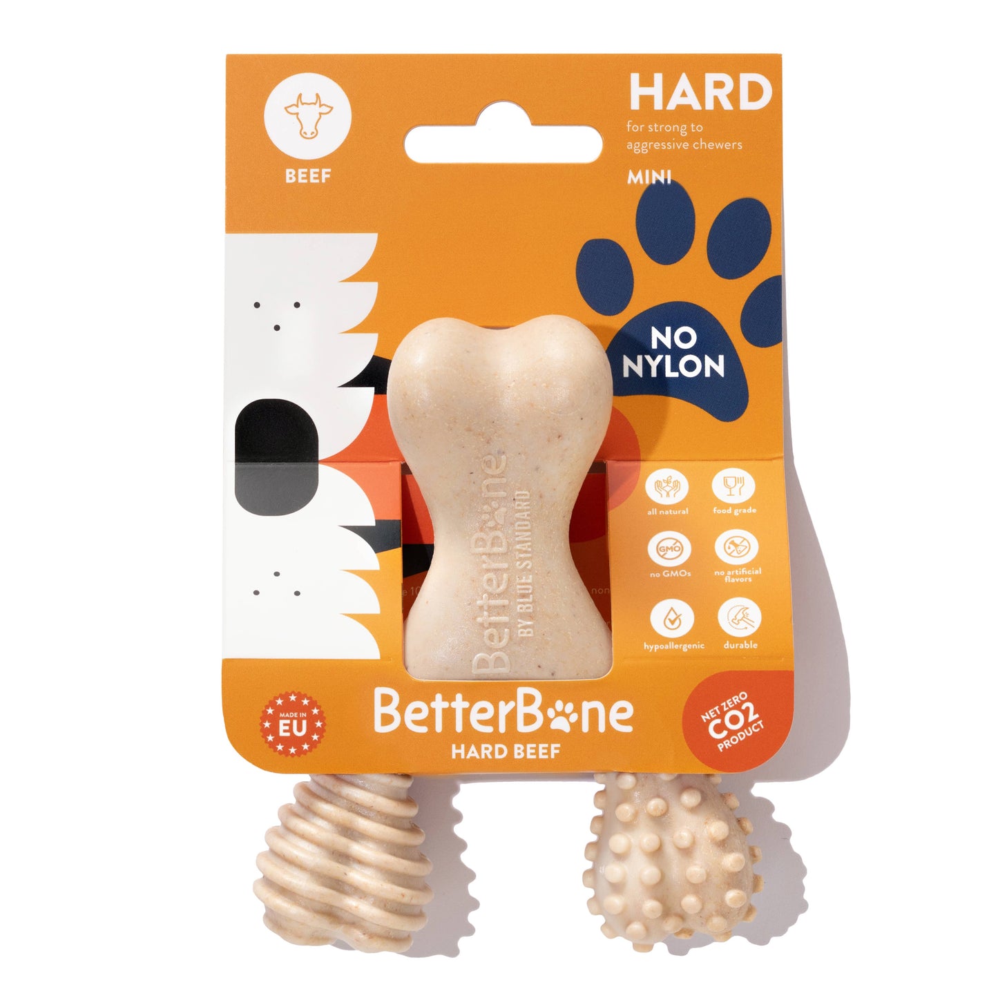 BetterBone HARD Durable All-Natural No Nylon Beef - Assorted Sizes