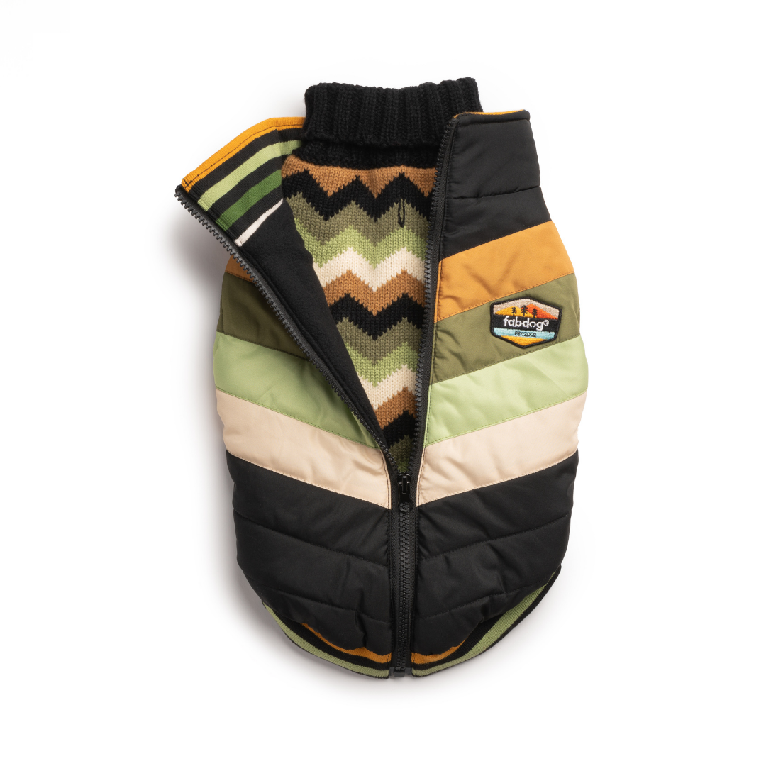 Black Chevron Dog Vest