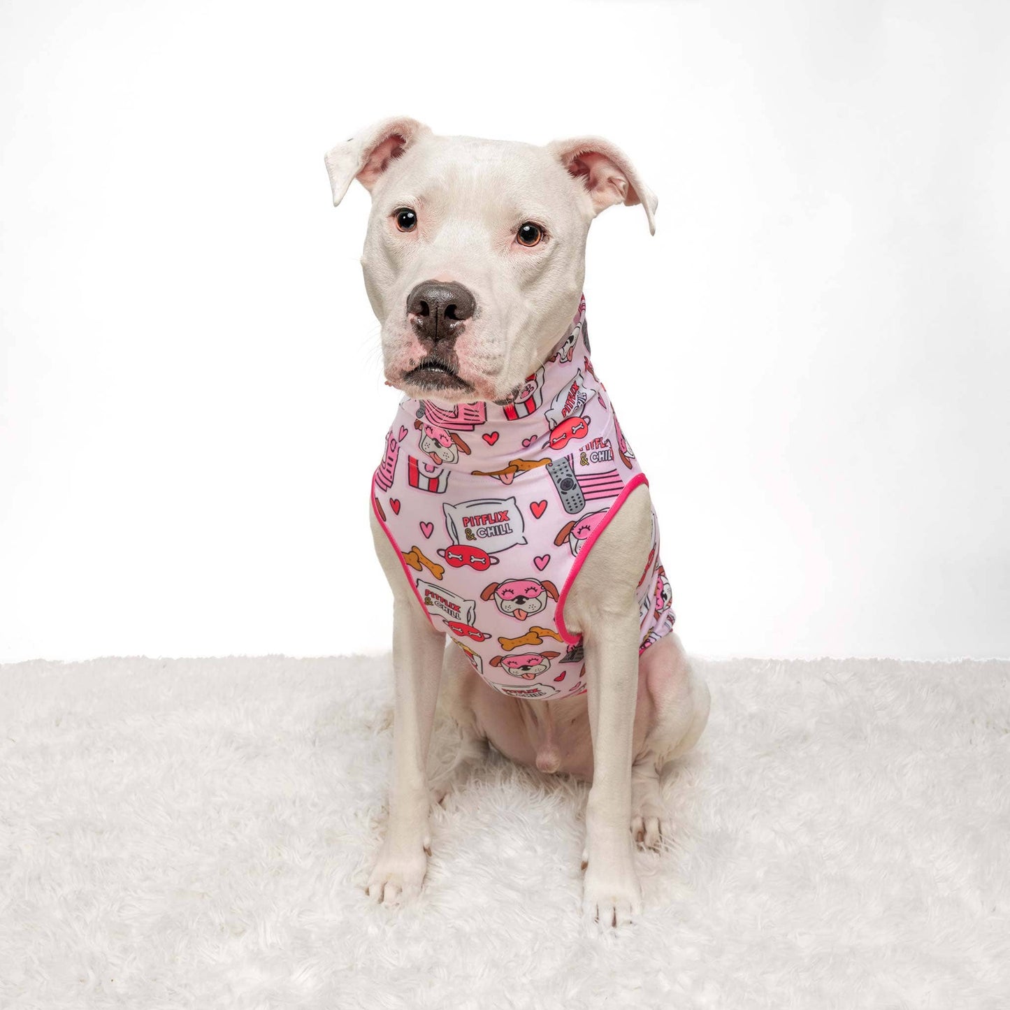 Pitflix & Chill Muscle Dog Tee - Assorted Colors