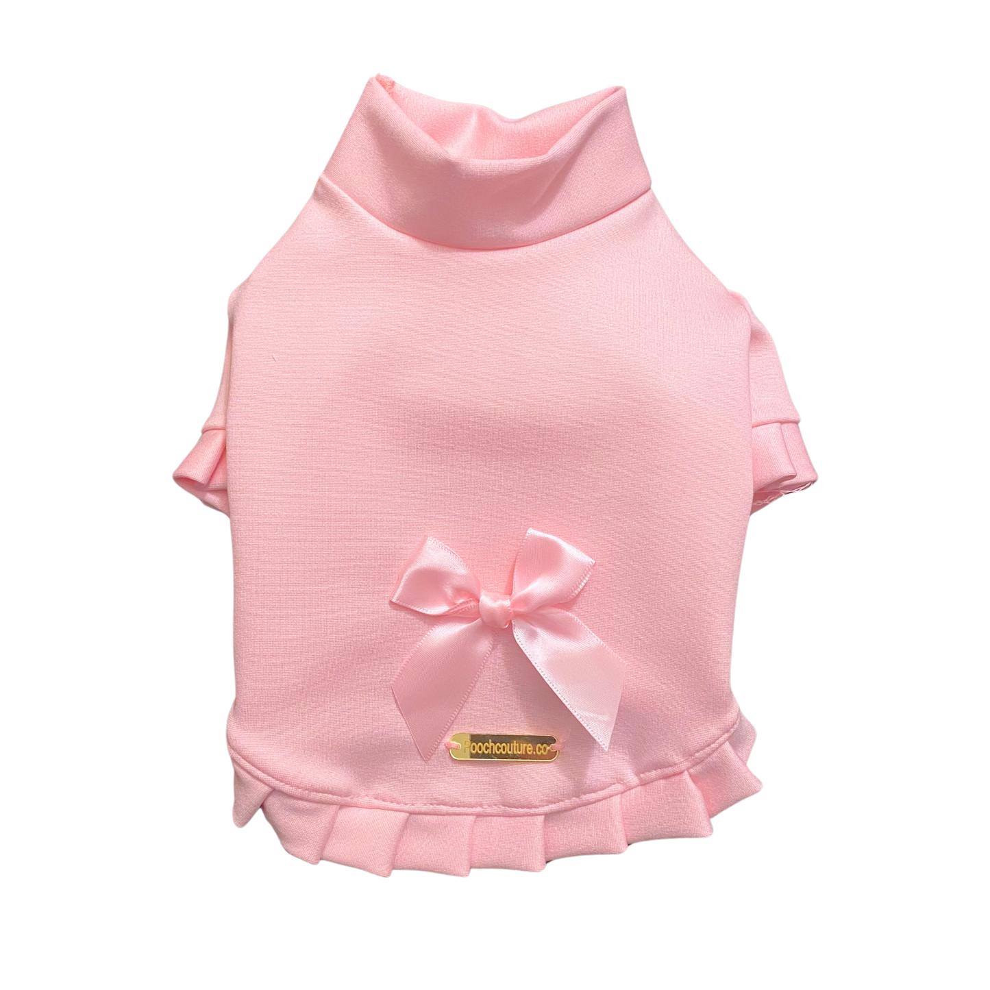 Pink Coquette Dog Turtleneck