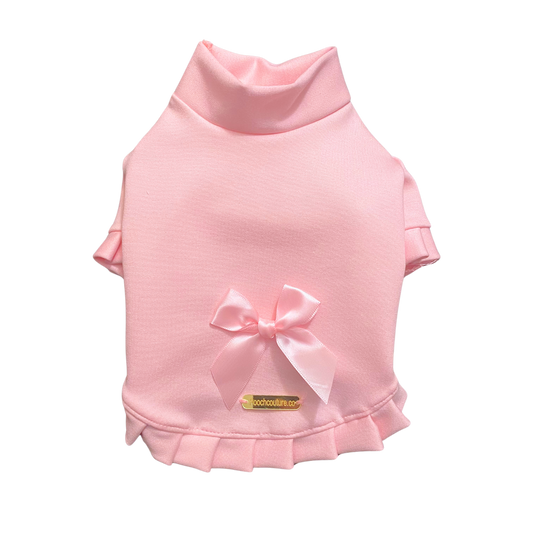 Pink Coquette Dog Turtleneck