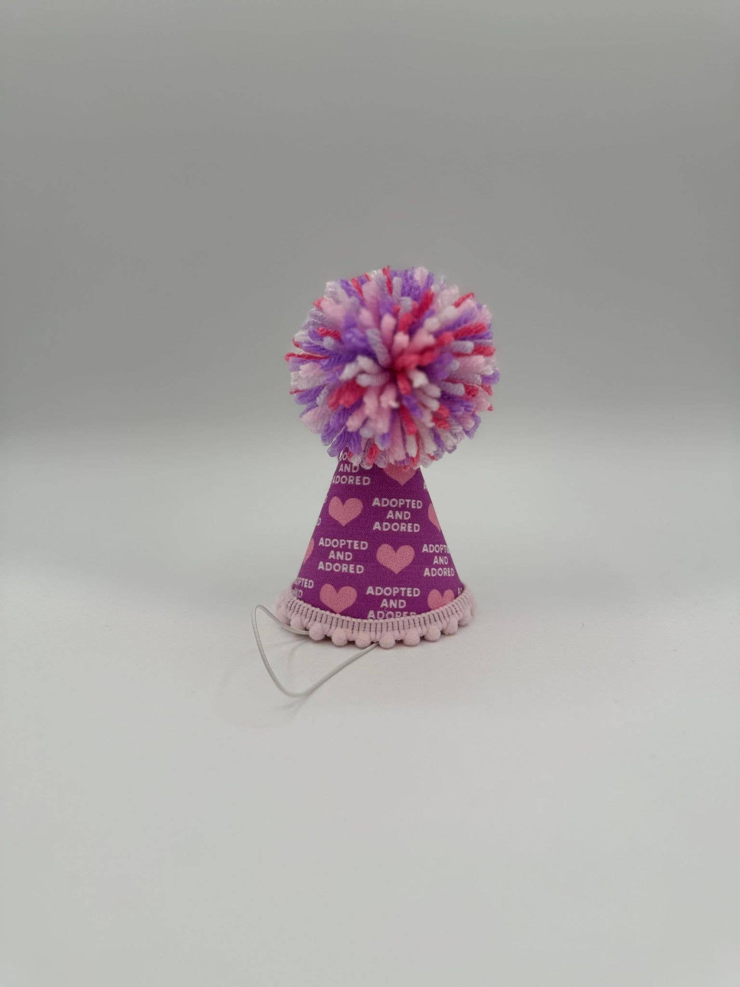 Adopted Purple Party Hat