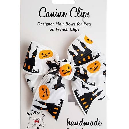 Pinzas para el pelo de perro para Halloween