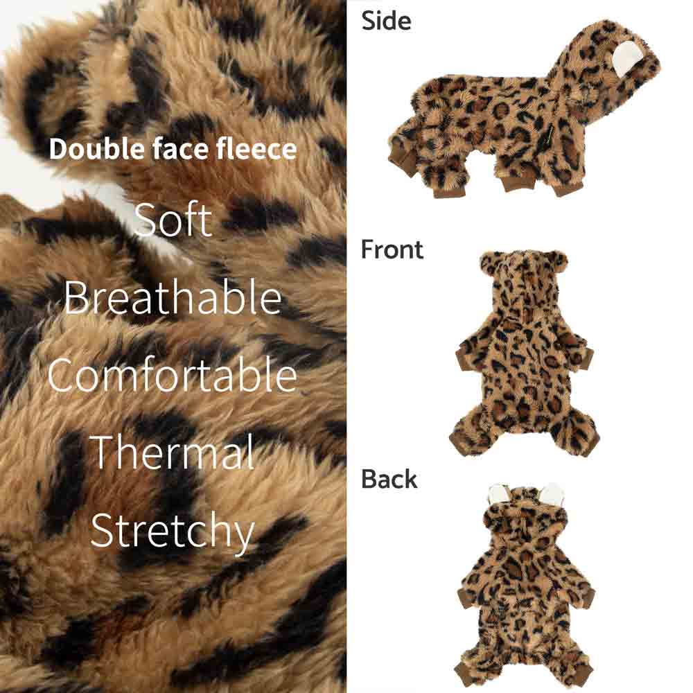 Funny Halloween Leopard Dog Costume