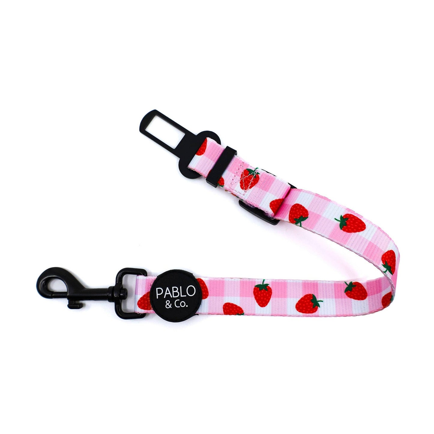 Strawberry Fields: ADJUSTABLE DOG CAR RESTRAINT: Small