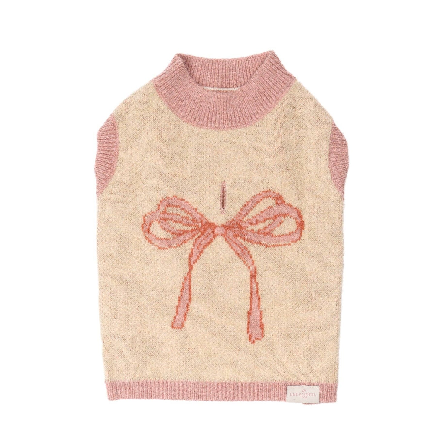 Take a Bow Sweater: Pink
