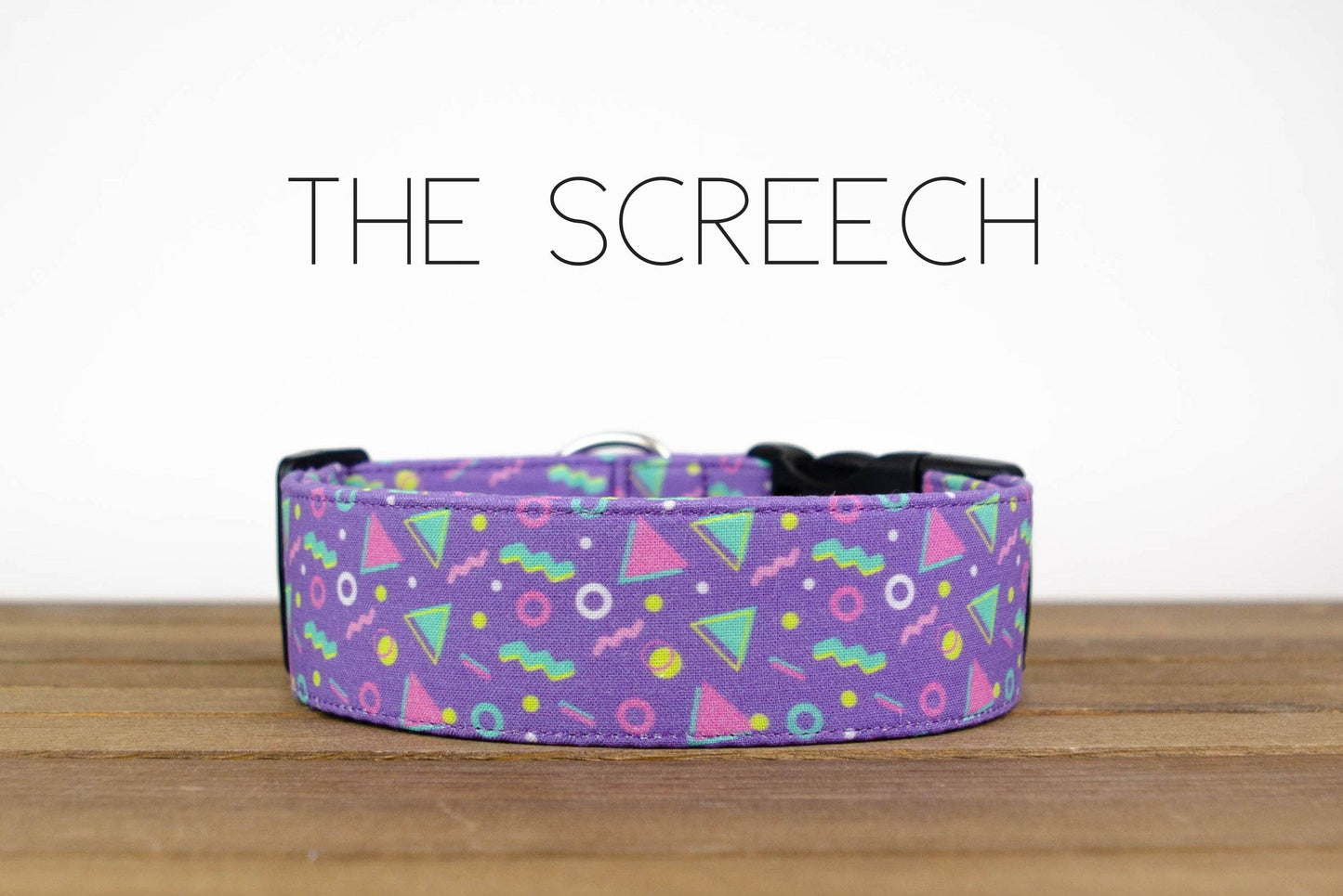 Screech Dog Collar Light Pink