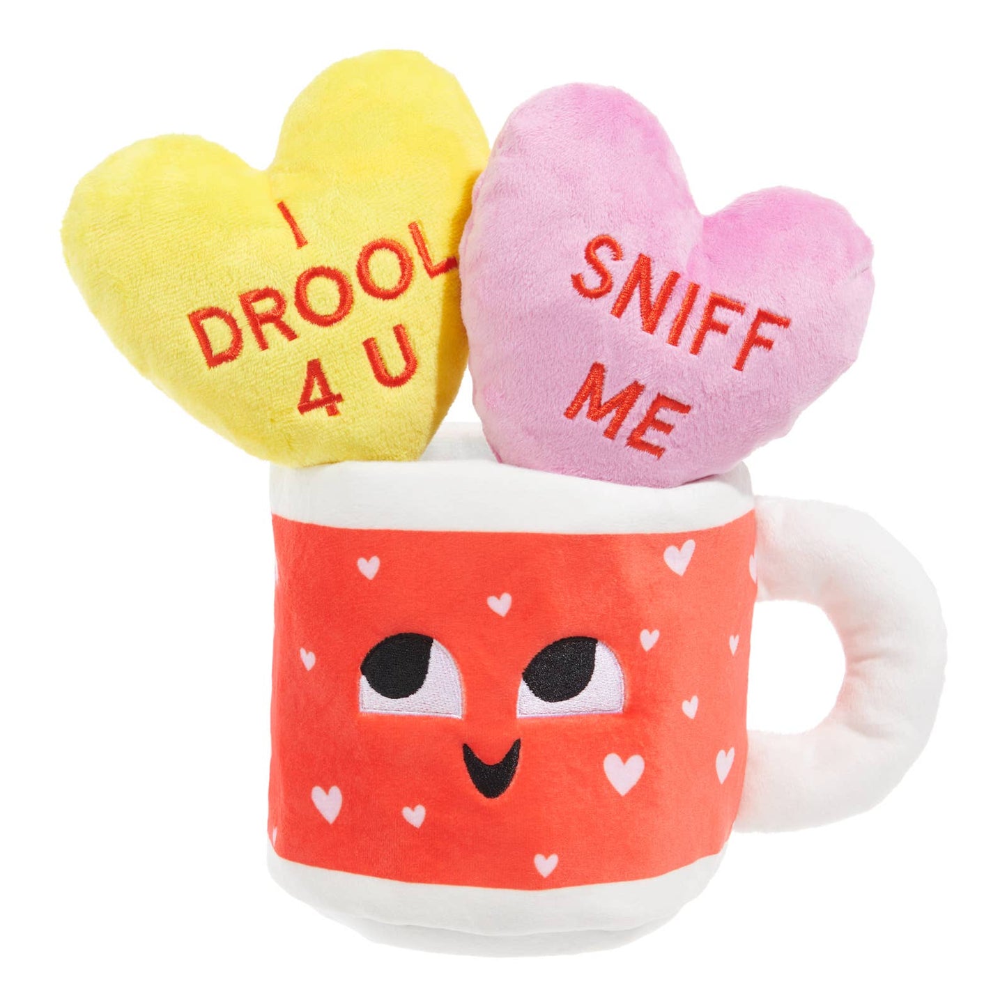 Mugs n' Kisses Plush Dog Toy