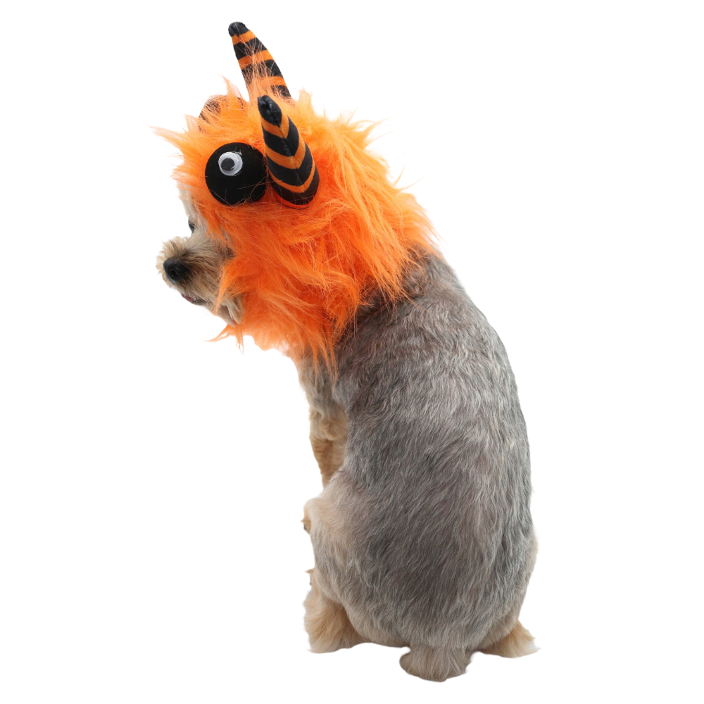 Furry Monster Dog Hat