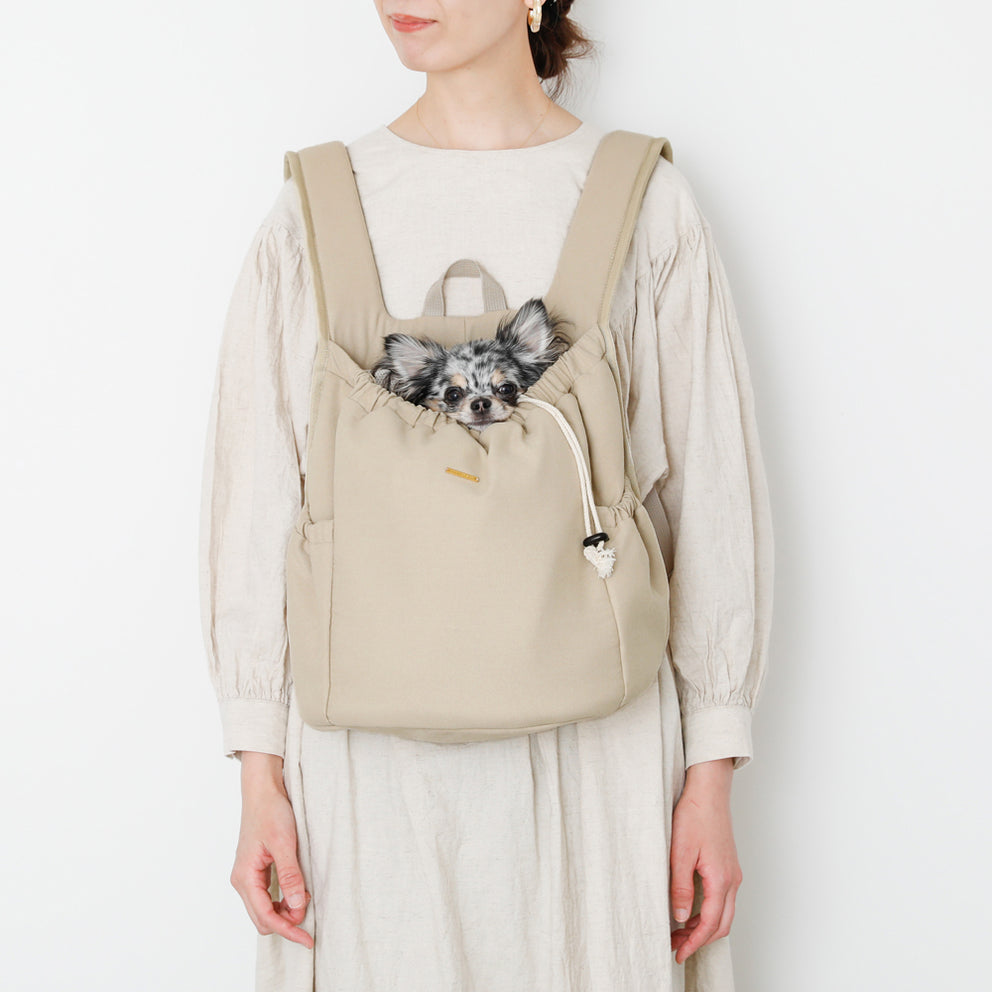 Drawstring Mesh Backpack