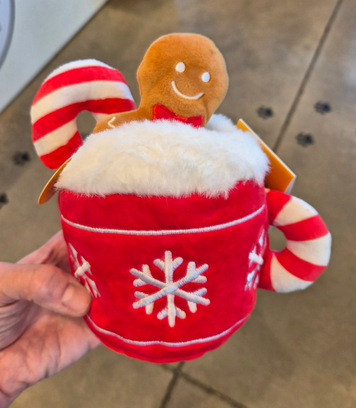 Holiday Hot Cocoa Interactive Snuffle Dog Toy