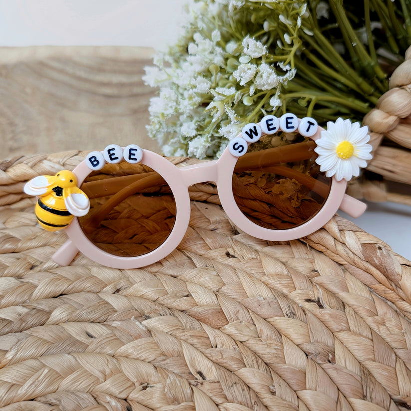 Bee Sweet Sunglasses - Blush