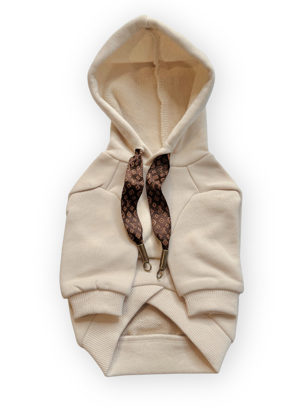 Lux Furry Vuiton Dog Hoodie - Assorted Colors