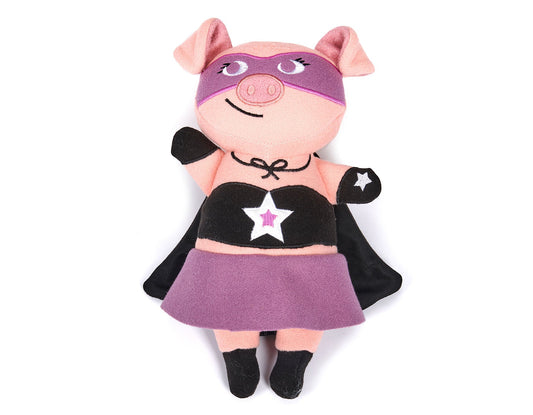 Juguete de lana Jelly Roll the Pig de 11"