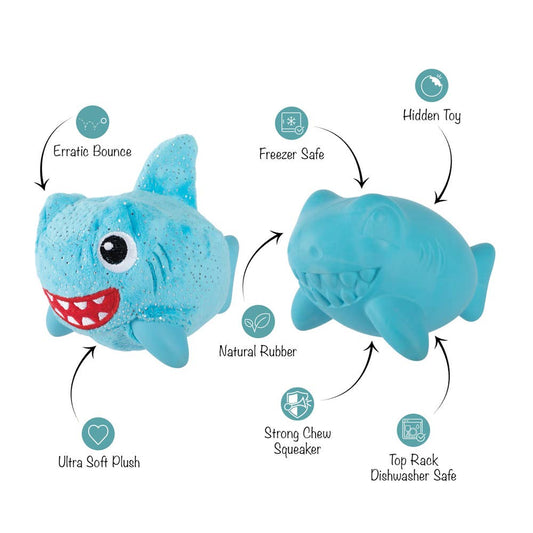 Juguete de goma o peluche para perros Out of the Blue