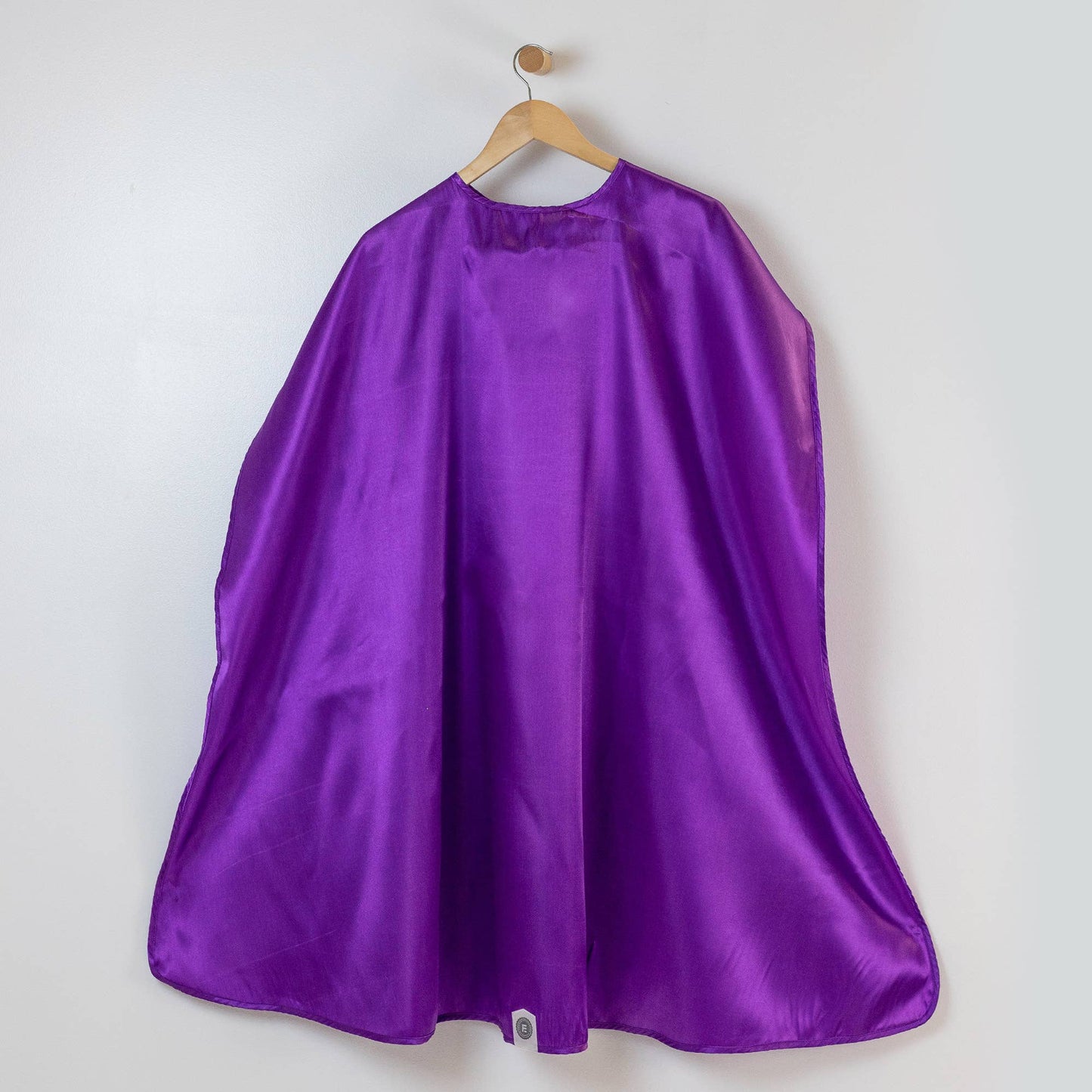 Capa de superhéroe morada (tallas para bebés, niños y adultos)