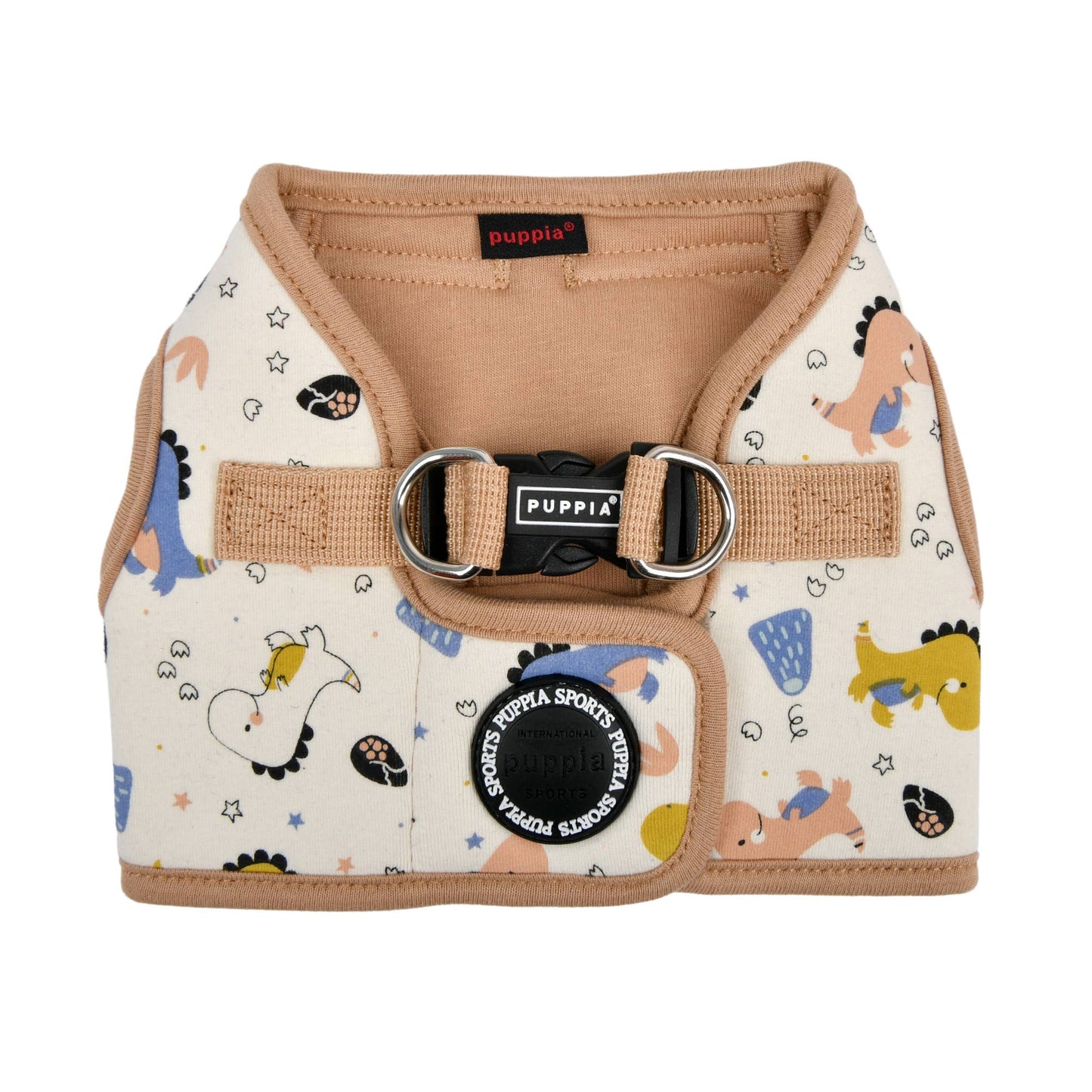 Arnés para perros Minmi Vest Step-In con lindo dinosaurio