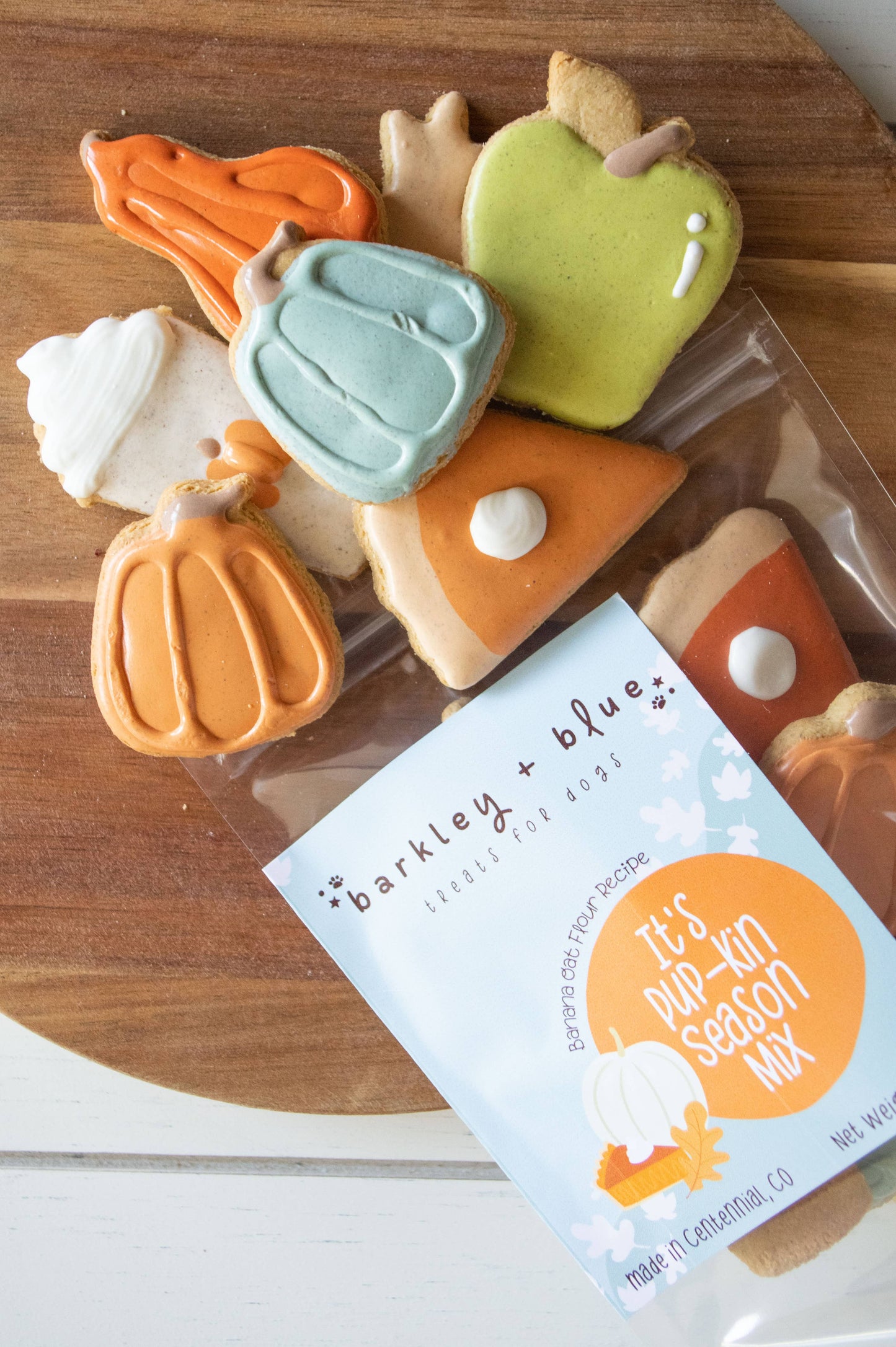 It's Pup-Kin Season Mix Biscuits - Fall Dog Bone Biscuits