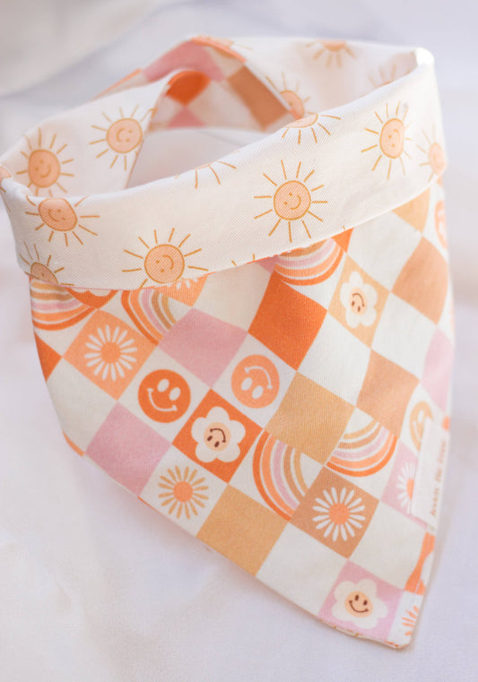 Bandana para perros Sunshine Vibin' (tallas variadas)