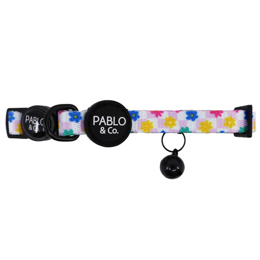 Collar para perro con margaritas encantadoras