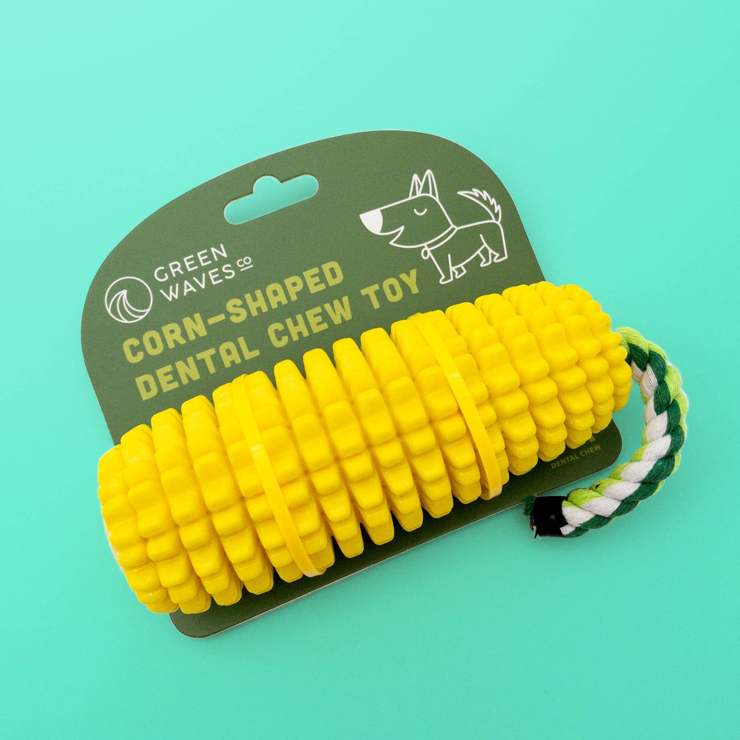 Corn-Shaped Dental Chew Toy