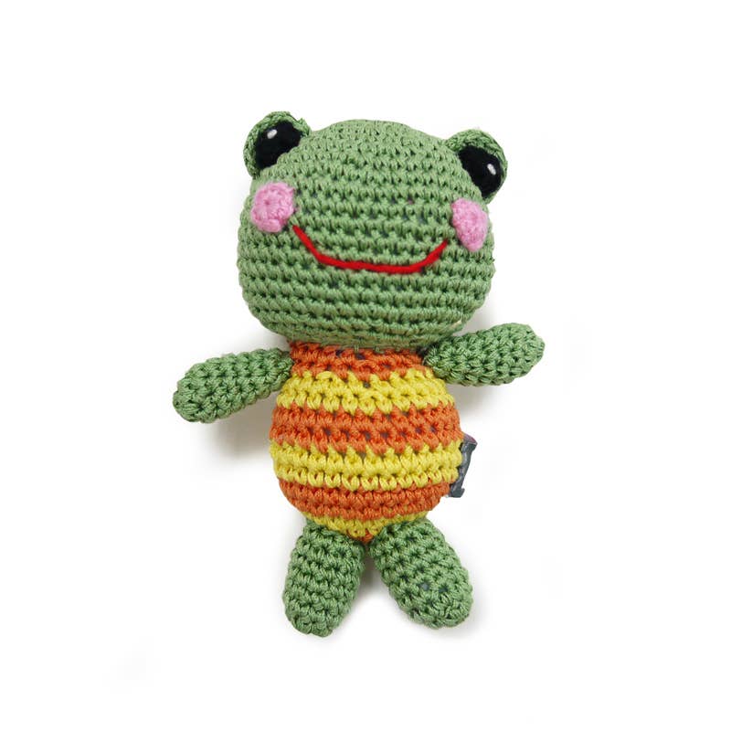 Crochet Toy - Frog Doll