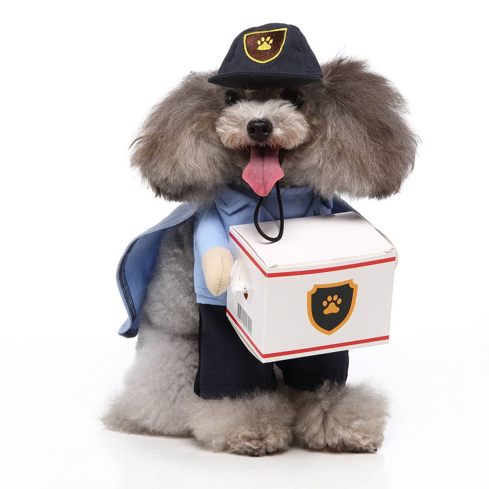 Traje de malla para perro
