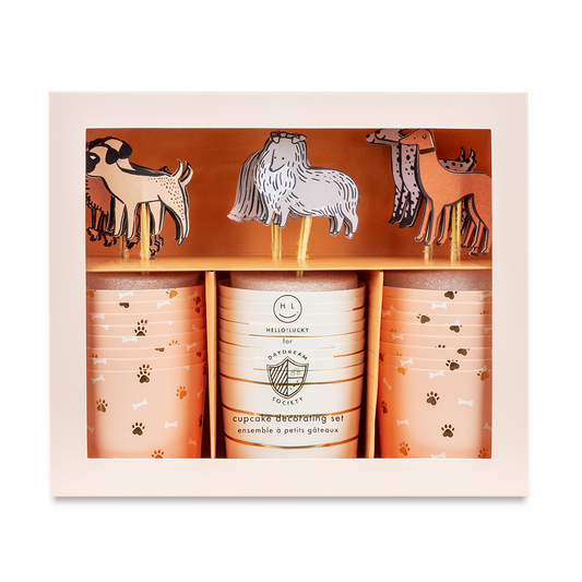 Juego de decoración de cupcakes Bow Wow