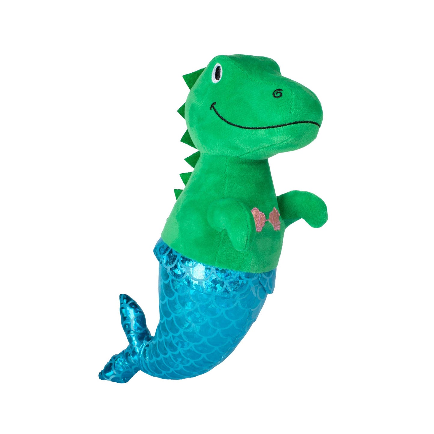 Mermaid Rex Plush Dog Toy