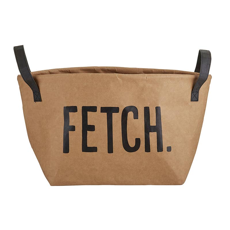 Fetch Washable Paper Storage Tote - Kraft